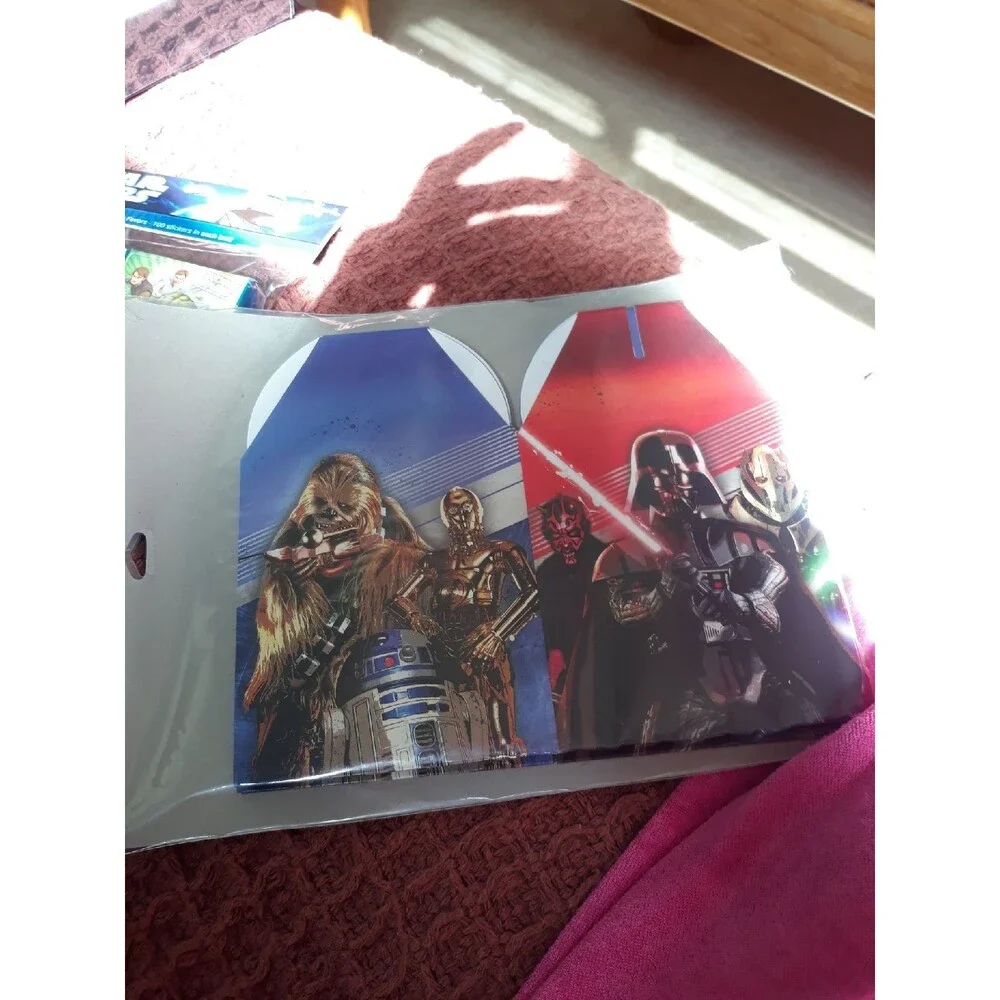 star wars Party Favors (Stickers) Boxes